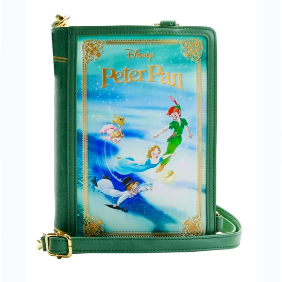 Loungefly Peter Pan crossbody/ convertible bag. BEAUTIFUL - Picture 1 of 7